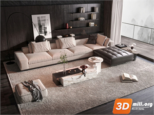 Sofa Minotti Skp Files 